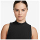 Nike Γυναικεία αμάνικη μπλούζα Sportswear Chill Knit Tight Mock-Neck Ribbed Cropped Tank Top